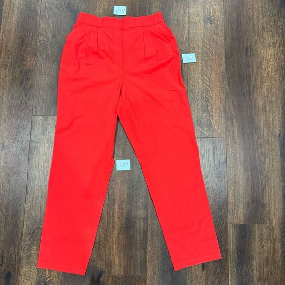 Lululemon Your True Trouser High Rise Crop, Carnation Red, Sz 6, EUC - Picture 3 of 10